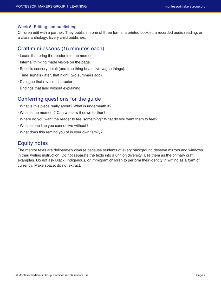 Sample page 1