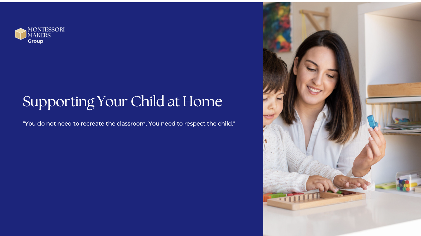 Supporting Your Child at Home slide deck cover
