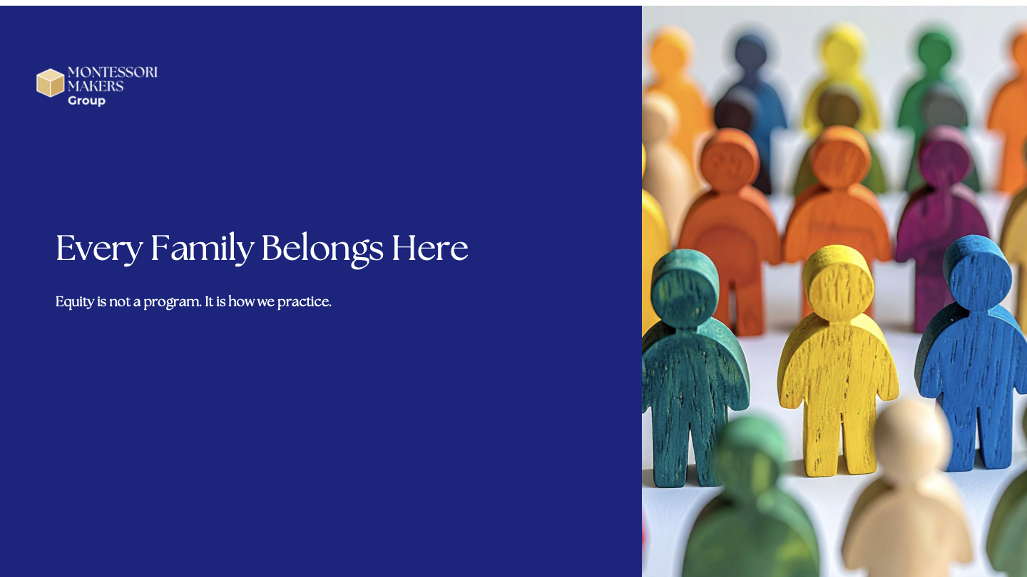 Every Family Belongs Here slide deck cover